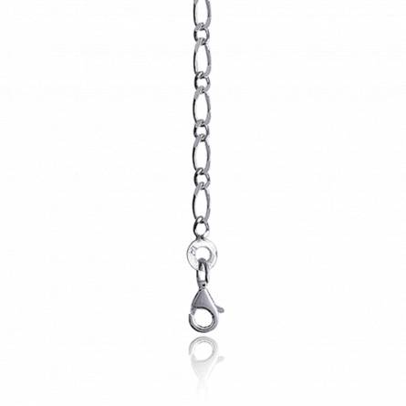 Silver figaro chains