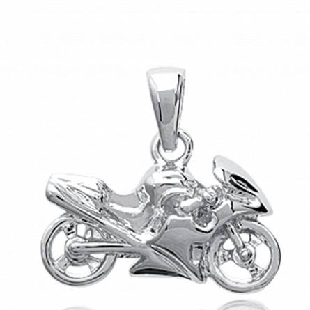 Silver Moto chelsey pendant