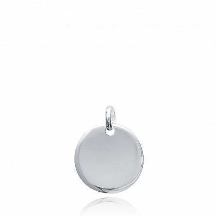 Silver Neutre 1 circular pendant