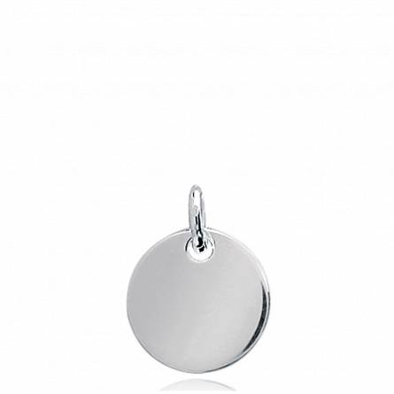 Silver Neutre 3 circular pendant