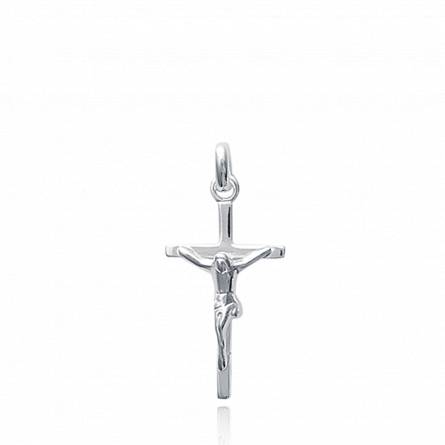 Silver Saint Baniane crosses pendant