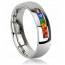 Stainless steel Anneau rainbow ring mini