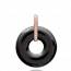 Woman ceramic Brittya circular black pendant mini