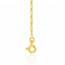 Woman gold figaro chains mini