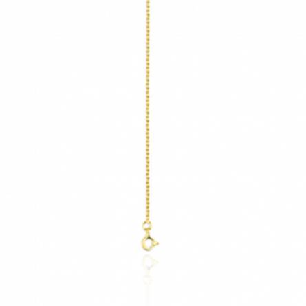 Woman gold forcat chains