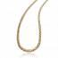 Woman gold plated 4/7 mm palmier necklace mini