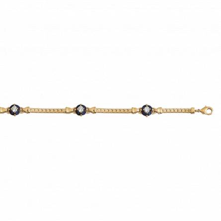 Woman gold plated  antipodes bracelet