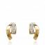 Woman gold plated Ariane earring mini