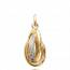 Woman gold plated Branka pendant mini