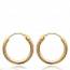 Woman gold plated Classiques 1.2 cm circular earring mini