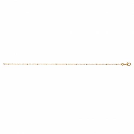 Woman gold plated Eurielle yellow bracelet