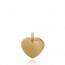 Woman gold plated Gros Coeur hearts pendant mini