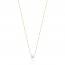 Woman gold plated Hadelind necklace mini