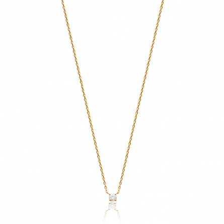Woman gold plated Hadriana necklace
