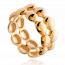 Woman gold plated Léonide ring mini