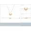 Woman gold plated Radbod necklace 2