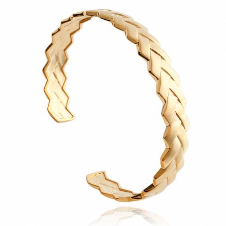 Woman gold plated Tadeg bracelet