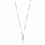 Woman gold plated Valesia necklace mini