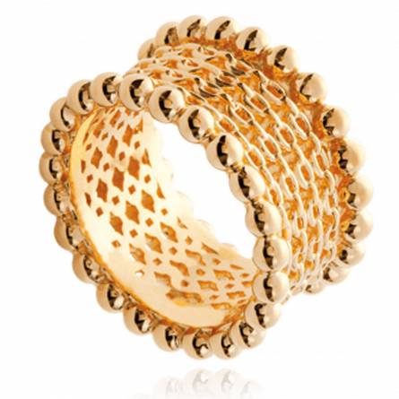 Woman gold plated Vanessa ring