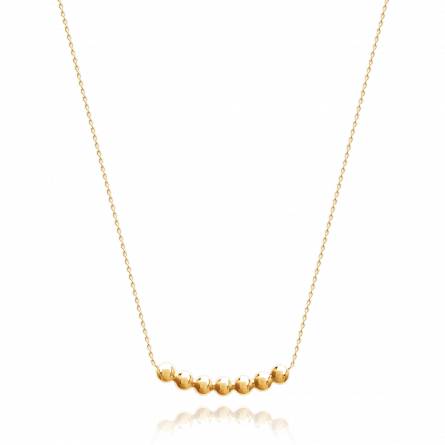 Woman gold plated Zdislav necklace