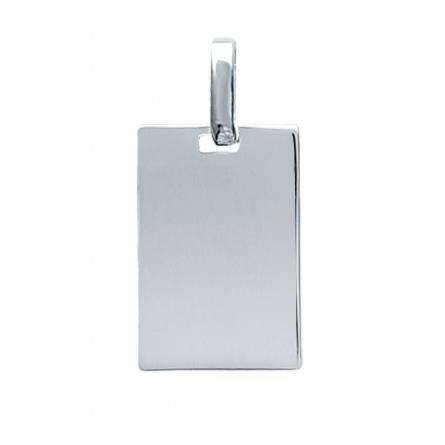 Woman silver 4 rectangles pendant