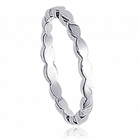 Woman silver Afra ring