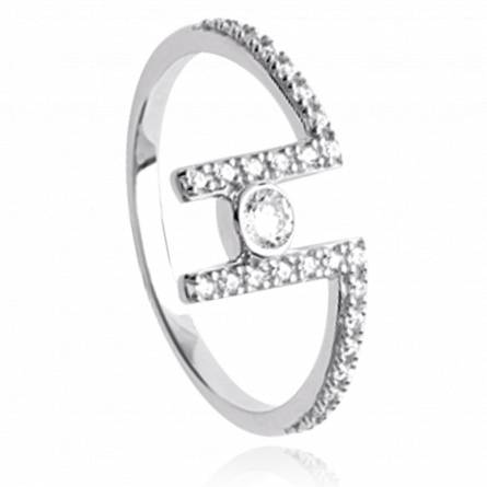 Woman silver Aghavni ring