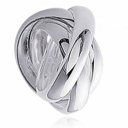 Woman silver Aida ring