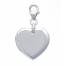 Woman silver élégance hearts pendant mini