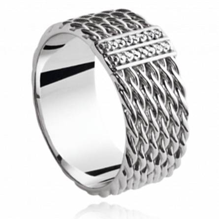 Woman silver Amice ring