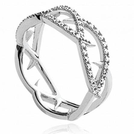 Woman silver Andreia ring