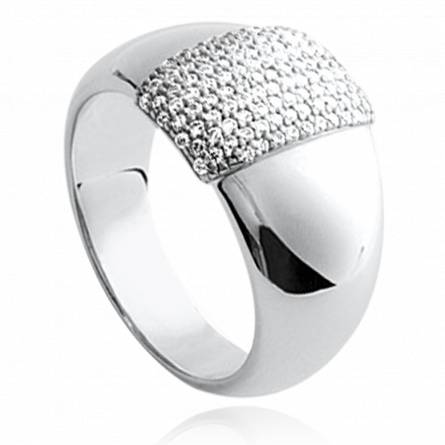 Woman silver Andreja ring