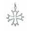 Woman silver éridionale crosses pendant mini