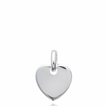 Woman silver Beileag hearts pendant