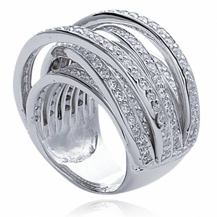 Woman silver Bellisima ring
