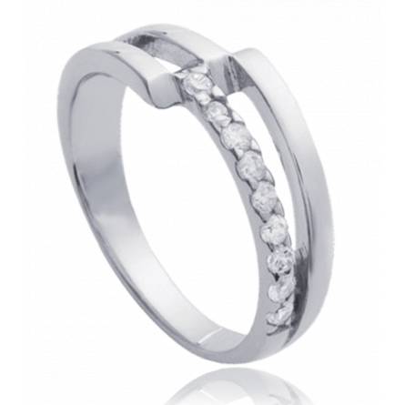 Woman silver Différence semblable ring