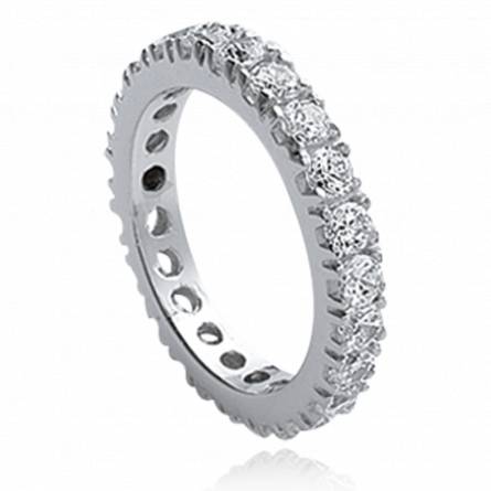 Woman silver Julie ring