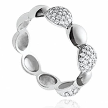 Woman silver Luce ring