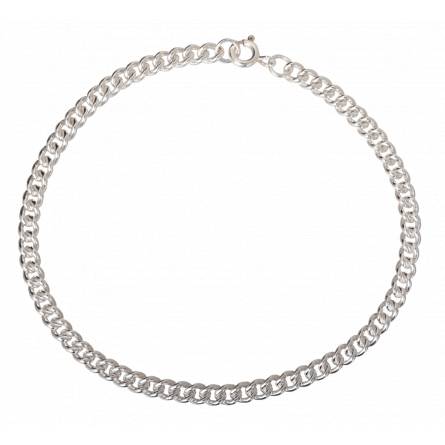 Woman silver metal Gentianne bracelet