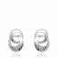 Woman silver Minimaliste earring mini