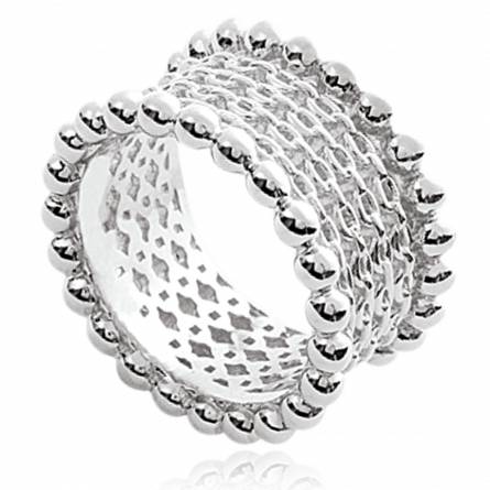Woman silver Nanou ring