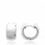 Woman silver Oxylade creoles earring mini