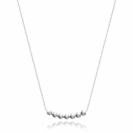 Woman silver Xanthin necklace
