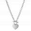 Woman stainless steel Arime hearts necklace mini