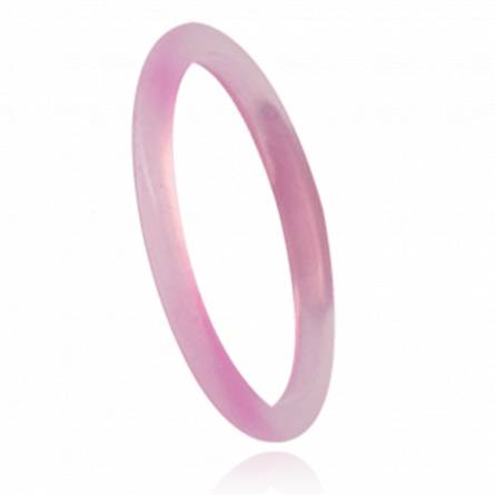 Woman stone Arabella pink ring