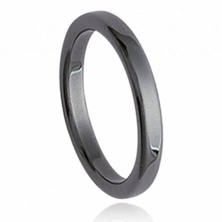 Woman stone PV  black ring